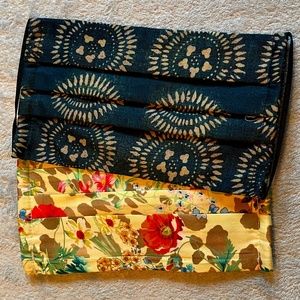 Johnny Was Tropical Cotton Mask